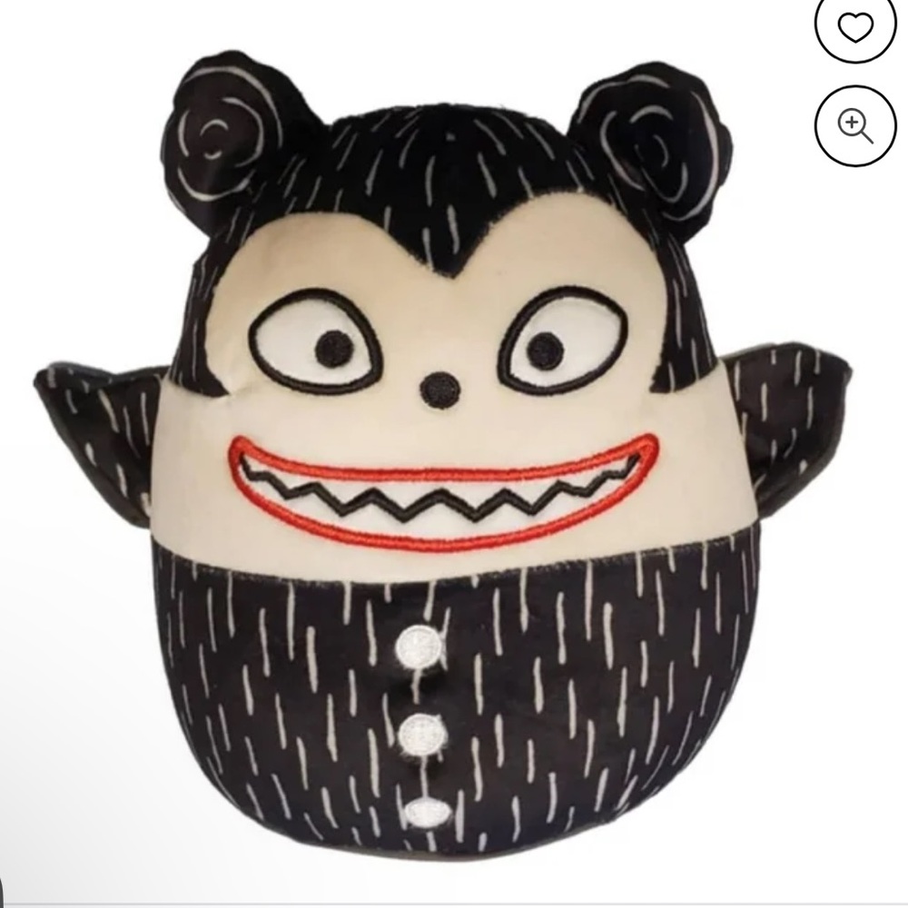 NEW Squishmallows Vampire Teddy Plush -The nightmare before Christmas
